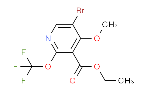 AM186392 | 1806089-42-8 | Ethyl 5-bromo-4-methoxy-2-(trifluoromethoxy)pyridine-3-carboxylate