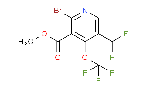 AM186393 | 1806240-12-9 | Methyl 2-bromo-5-(difluoromethyl)-4-(trifluoromethoxy)pyridine-3-carboxylate