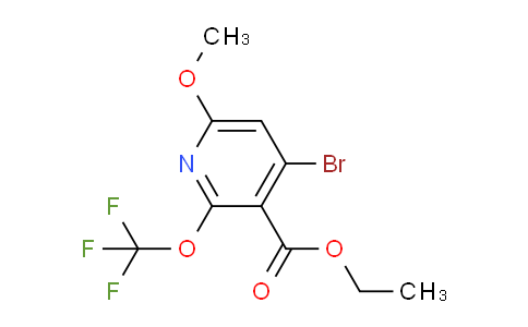 AM186398 | 1806080-20-5 | Ethyl 4-bromo-6-methoxy-2-(trifluoromethoxy)pyridine-3-carboxylate