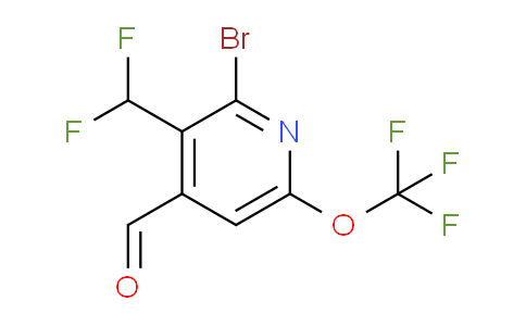 AM186408 | 1806076-82-3 | 2-Bromo-3-(difluoromethyl)-6-(trifluoromethoxy)pyridine-4-carboxaldehyde