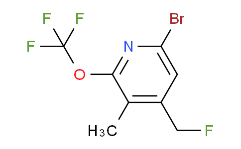 AM186409 | 1804579-46-1 | 6-Bromo-4-(fluoromethyl)-3-methyl-2-(trifluoromethoxy)pyridine