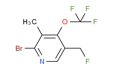 AM186410 | 1806144-48-8 | 2-Bromo-5-(fluoromethyl)-3-methyl-4-(trifluoromethoxy)pyridine