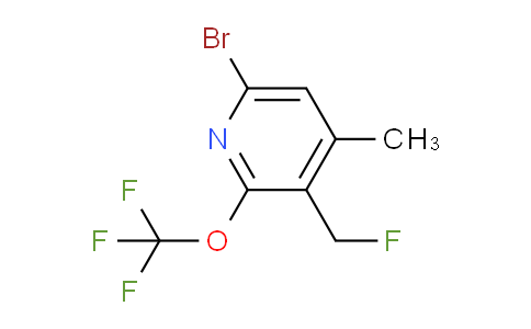 AM186413 | 1804579-53-0 | 6-Bromo-3-(fluoromethyl)-4-methyl-2-(trifluoromethoxy)pyridine