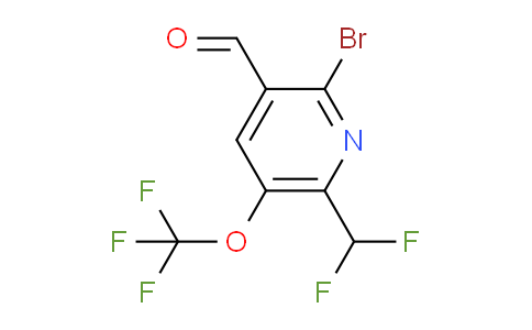 AM186418 | 1804616-05-4 | 2-Bromo-6-(difluoromethyl)-5-(trifluoromethoxy)pyridine-3-carboxaldehyde