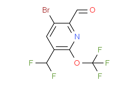 AM186431 | 1803965-06-1 | 3-Bromo-5-(difluoromethyl)-6-(trifluoromethoxy)pyridine-2-carboxaldehyde
