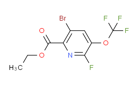 AM186433 | 1803988-94-4 | Ethyl 5-bromo-2-fluoro-3-(trifluoromethoxy)pyridine-6-carboxylate
