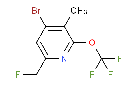 AM186434 | 1806090-68-5 | 4-Bromo-6-(fluoromethyl)-3-methyl-2-(trifluoromethoxy)pyridine
