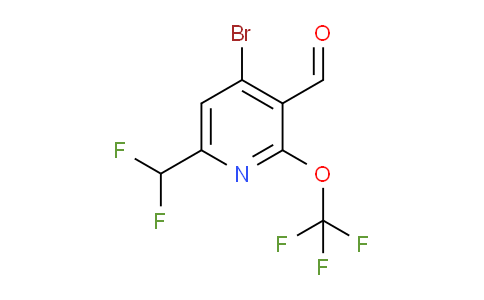 AM186435 | 1806239-62-2 | 4-Bromo-6-(difluoromethyl)-2-(trifluoromethoxy)pyridine-3-carboxaldehyde