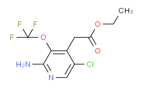 AM18645 | 1803548-60-8 | Ethyl 2-amino-5-chloro-3-(trifluoromethoxy)pyridine-4-acetate
