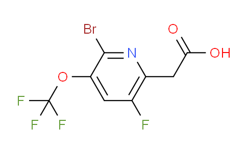 AM186451 | 1803969-18-7 | 2-Bromo-5-fluoro-3-(trifluoromethoxy)pyridine-6-acetic acid