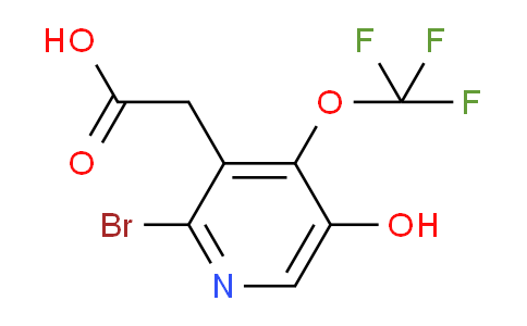 AM186459 | 1804629-87-5 | 2-Bromo-5-hydroxy-4-(trifluoromethoxy)pyridine-3-acetic acid