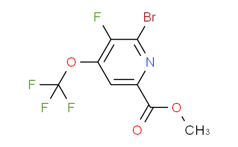 AM186460 | 1806109-29-4 | Methyl 2-bromo-3-fluoro-4-(trifluoromethoxy)pyridine-6-carboxylate