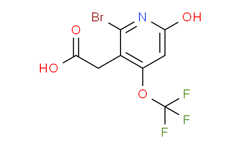 AM186463 | 1804629-91-1 | 2-Bromo-6-hydroxy-4-(trifluoromethoxy)pyridine-3-acetic acid