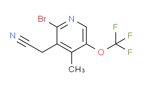 AM186465 | 1803631-33-5 | 2-Bromo-4-methyl-5-(trifluoromethoxy)pyridine-3-acetonitrile