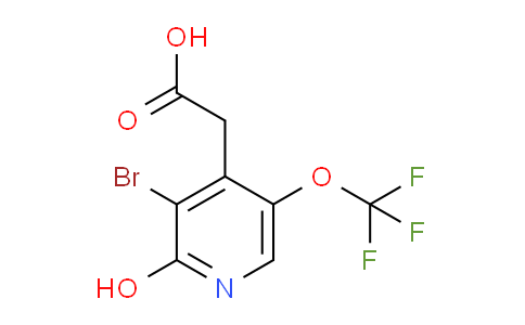 AM186466 | 1804651-84-0 | 3-Bromo-2-hydroxy-5-(trifluoromethoxy)pyridine-4-acetic acid