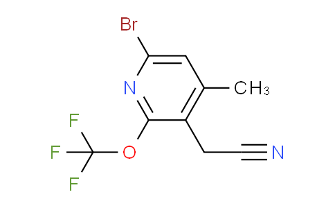 AM186468 | 1803953-59-4 | 6-Bromo-4-methyl-2-(trifluoromethoxy)pyridine-3-acetonitrile