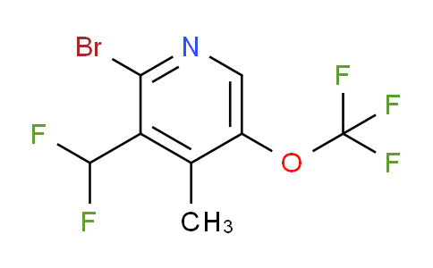 AM186477 | 1803951-66-7 | 2-Bromo-3-(difluoromethyl)-4-methyl-5-(trifluoromethoxy)pyridine