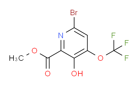 Methyl 6-bromo-3-hydroxy-4-(trifluoromethoxy)pyridine-2-carboxylate