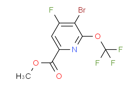 AM186482 | 1806081-07-1 | Methyl 3-bromo-4-fluoro-2-(trifluoromethoxy)pyridine-6-carboxylate