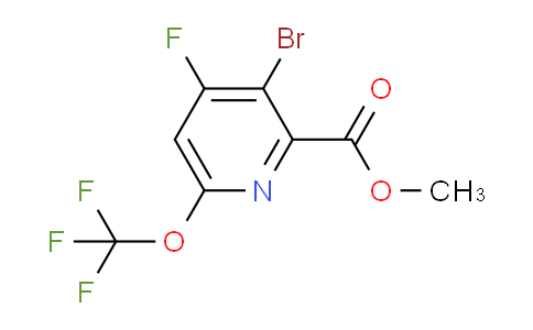AM186485 | 1804399-39-0 | Methyl 3-bromo-4-fluoro-6-(trifluoromethoxy)pyridine-2-carboxylate