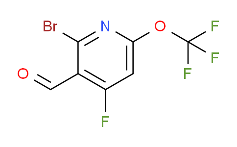 AM186486 | 1803619-80-8 | 2-Bromo-4-fluoro-6-(trifluoromethoxy)pyridine-3-carboxaldehyde