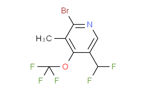 AM186491 | 1803912-41-5 | 2-Bromo-5-(difluoromethyl)-3-methyl-4-(trifluoromethoxy)pyridine