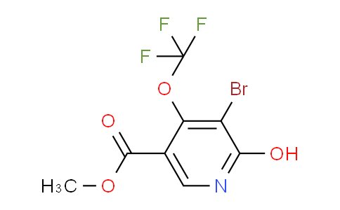 AM186492 | 1806116-34-6 | Methyl 3-bromo-2-hydroxy-4-(trifluoromethoxy)pyridine-5-carboxylate