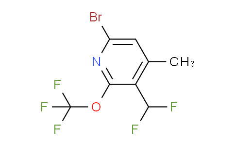 AM186493 | 1803951-83-8 | 6-Bromo-3-(difluoromethyl)-4-methyl-2-(trifluoromethoxy)pyridine