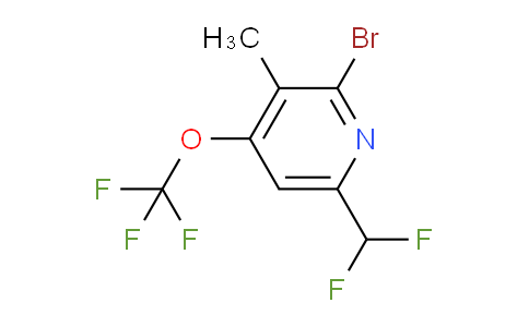 AM186494 | 1806091-24-6 | 2-Bromo-6-(difluoromethyl)-3-methyl-4-(trifluoromethoxy)pyridine