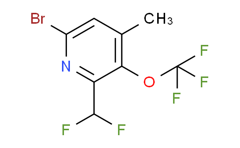 AM186496 | 1803630-09-2 | 6-Bromo-2-(difluoromethyl)-4-methyl-3-(trifluoromethoxy)pyridine