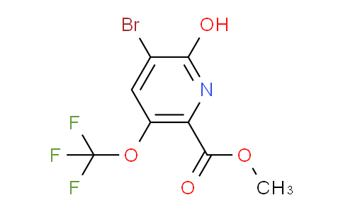AM186498 | 1804564-12-2 | Methyl 3-bromo-2-hydroxy-5-(trifluoromethoxy)pyridine-6-carboxylate
