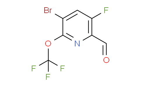 AM186504 | 1803620-64-5 | 3-Bromo-5-fluoro-2-(trifluoromethoxy)pyridine-6-carboxaldehyde