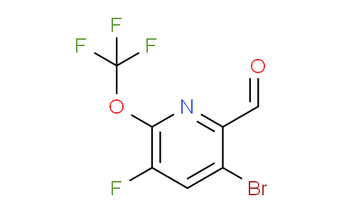 AM186506 | 1806214-99-2 | 3-Bromo-5-fluoro-6-(trifluoromethoxy)pyridine-2-carboxaldehyde