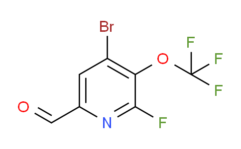 AM186508 | 1806108-17-7 | 4-Bromo-2-fluoro-3-(trifluoromethoxy)pyridine-6-carboxaldehyde