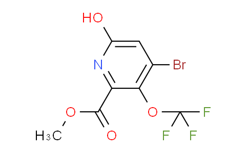 AM186516 | 1806174-15-1 | Methyl 4-bromo-6-hydroxy-3-(trifluoromethoxy)pyridine-2-carboxylate