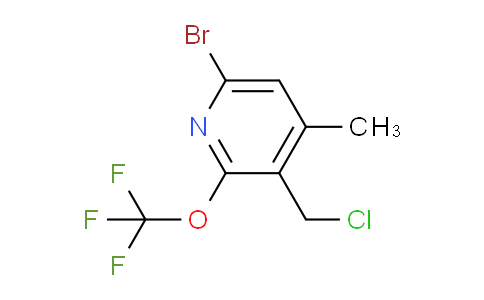 AM186519 | 1803948-70-0 | 6-Bromo-3-(chloromethyl)-4-methyl-2-(trifluoromethoxy)pyridine