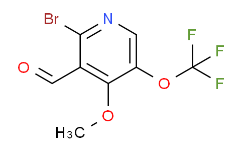AM186521 | 1804566-77-5 | 2-Bromo-4-methoxy-5-(trifluoromethoxy)pyridine-3-carboxaldehyde