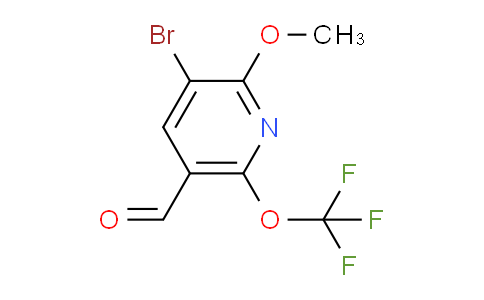 AM186538 | 1804599-65-2 | 3-Bromo-2-methoxy-6-(trifluoromethoxy)pyridine-5-carboxaldehyde