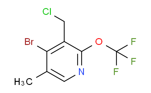 AM186541 | 1804601-49-7 | 4-Bromo-3-(chloromethyl)-5-methyl-2-(trifluoromethoxy)pyridine