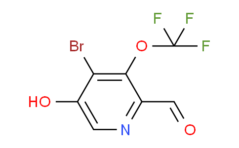 AM186542 | 1806211-05-1 | 4-Bromo-5-hydroxy-3-(trifluoromethoxy)pyridine-2-carboxaldehyde