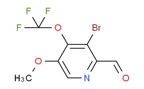 AM186544 | 1806079-17-3 | 3-Bromo-5-methoxy-4-(trifluoromethoxy)pyridine-2-carboxaldehyde