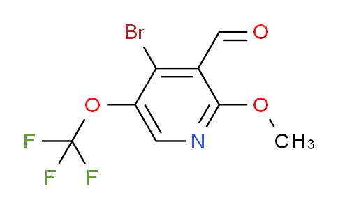 AM186547 | 1804617-33-1 | 4-Bromo-2-methoxy-5-(trifluoromethoxy)pyridine-3-carboxaldehyde