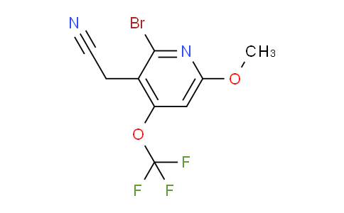 AM186550 | 1803953-13-0 | 2-Bromo-6-methoxy-4-(trifluoromethoxy)pyridine-3-acetonitrile