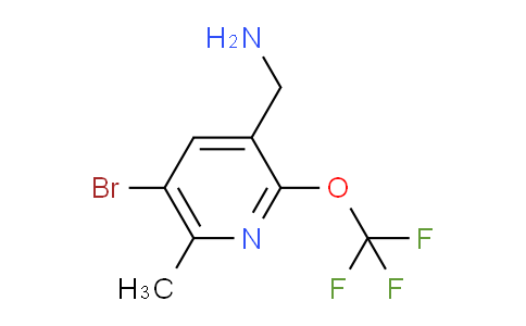 AM186555 | 1803956-25-3 | 3-(Aminomethyl)-5-bromo-6-methyl-2-(trifluoromethoxy)pyridine