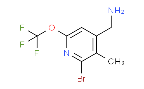 AM186556 | 1804392-22-0 | 4-(Aminomethyl)-2-bromo-3-methyl-6-(trifluoromethoxy)pyridine