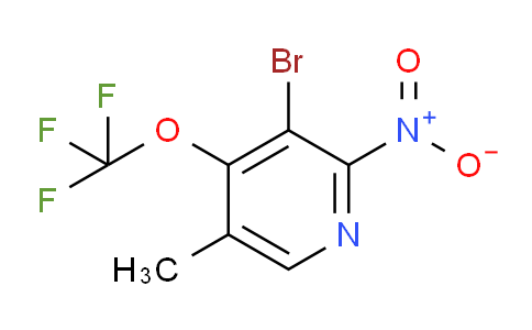 3-Bromo-5-methyl-2-nitro-4-(trifluoromethoxy)pyridine