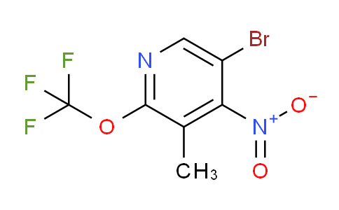 5-Bromo-3-methyl-4-nitro-2-(trifluoromethoxy)pyridine