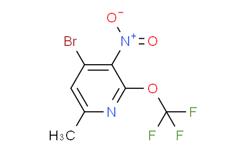 4-Bromo-6-methyl-3-nitro-2-(trifluoromethoxy)pyridine