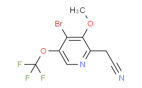 AM186572 | 1804566-07-1 | 4-Bromo-3-methoxy-5-(trifluoromethoxy)pyridine-2-acetonitrile