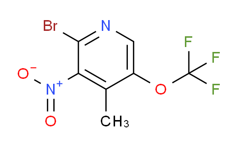 AM186573 | 1804618-96-9 | 2-Bromo-4-methyl-3-nitro-5-(trifluoromethoxy)pyridine